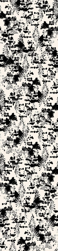 Snakeskin© Wallpaper In Black + Cremé -Drop It Modern Sales SNAKESKIN BLACK CREME