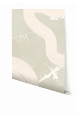 Untamed© Mural Wallpaper In Soapstone