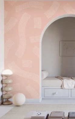 Saguaro© Wallpaper In Azalea -Drop It Modern Sales Saguro Azalea Final.CROPjpg