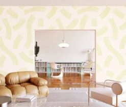 Saguaro© Wallpaper In Clover -Drop It Modern Sales Saguro Clover Final