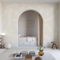 Saguaro© Wallpaper In Slate -Drop It Modern Sales Saguro Slate Final