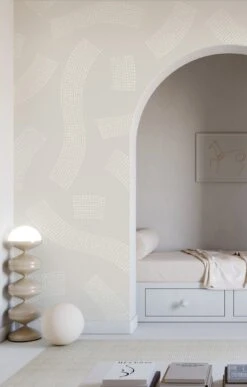 Saguaro© Wallpaper In Slate -Drop It Modern Sales Saguro Slate FinalCROP