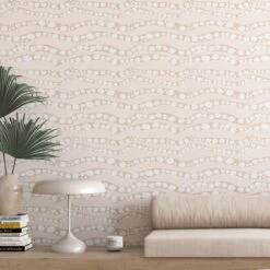 Serpent© Wallpaper In Nude -Drop It Modern Sales Sarpent Nude Final