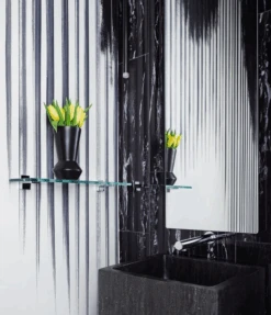 Wavelength© Mural Wallpaper In Charcoal -Drop It Modern Sales ScreenShot2022 03 10at9.03.32AM