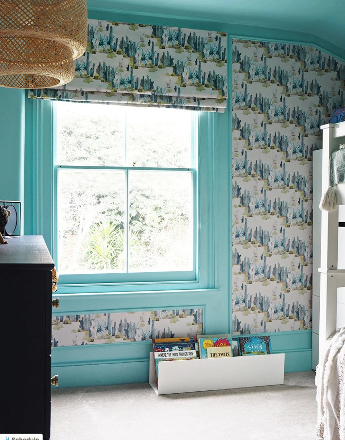 Desert Llama© Wallpaper In Cactus 5 Desert Llama© Wallpaper In Cactus - Image 5