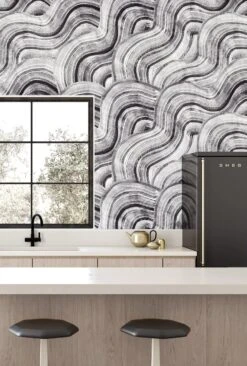 Sediment #2© Wallpaper In Original -Drop It Modern Sales Sediment2 kitchenoriginal4crop