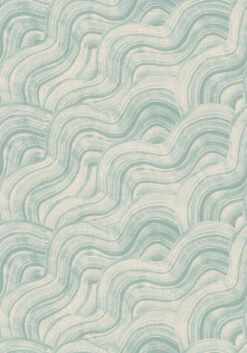 Sediment #2© Wallpaper In Sailor Blue -Drop It Modern Sales Sediment2 SailorBlue