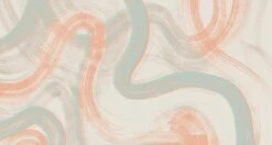 Sediment #1© Mural Wallpaper In Calypso -Drop It Modern Sales Sediment 1 Calypso