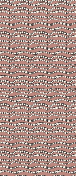 Serpent© Wallpaper In Salmon -Drop It Modern Sales Serpent Salmon d85fc12a e737 4033 a589 6ac63b742092