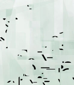 Shape Shifter© Mural Wallpaper In Blue -Drop It Modern Sales ShapeShifterMural Blue df885065 1b39 4922 9453 f3307830780e