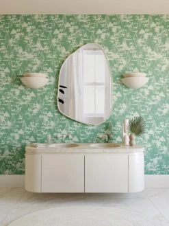 Snakeskin© Wallpaper In Aloe -Drop It Modern Sales Snakeskin Aloe Final