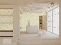 Snakeskin© Wallpaper In Clover -Drop It Modern Sales Snakeskin Clover 1