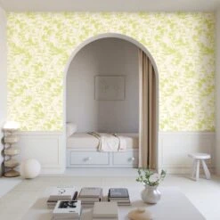 Snakeskin© Wallpaper In Clover -Drop It Modern Sales Snakeskin Clover Final