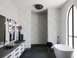 Snakeskin© Wallpaper In Sky Grey -Drop It Modern Sales Snakeskin SkyGrey Final