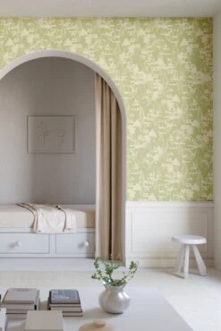 Snakeskin© Wallpaper In Stonecrop -Drop It Modern Sales Snakeskin StoneCrop FinalCROP