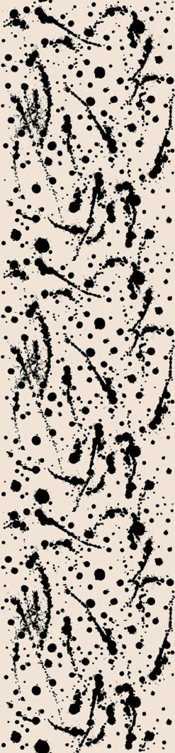 Spot On© Wallpaper In Black + Cremé -Drop It Modern Sales SpotOn Black Creme