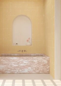 Stitch© Mural Wallpaper In Husk -Drop It Modern Sales Stitch husk renderingcrop