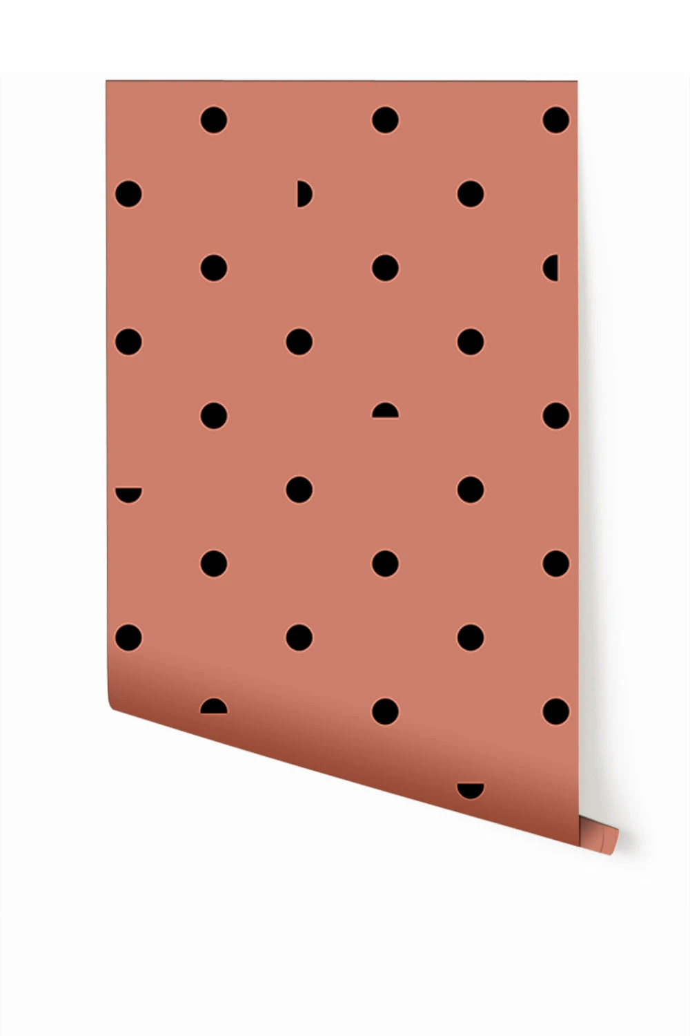 Pretty Woman© Wallpaper In Strawberry Kiss + Black 1 Pretty Woman© Wallpaper In Strawberry Kiss + Black