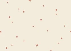 Mezzaluna© Wallpaper In Strawberry Kiss + Cremé -Drop It Modern Sales Strawberry Kiss Creme 06 28