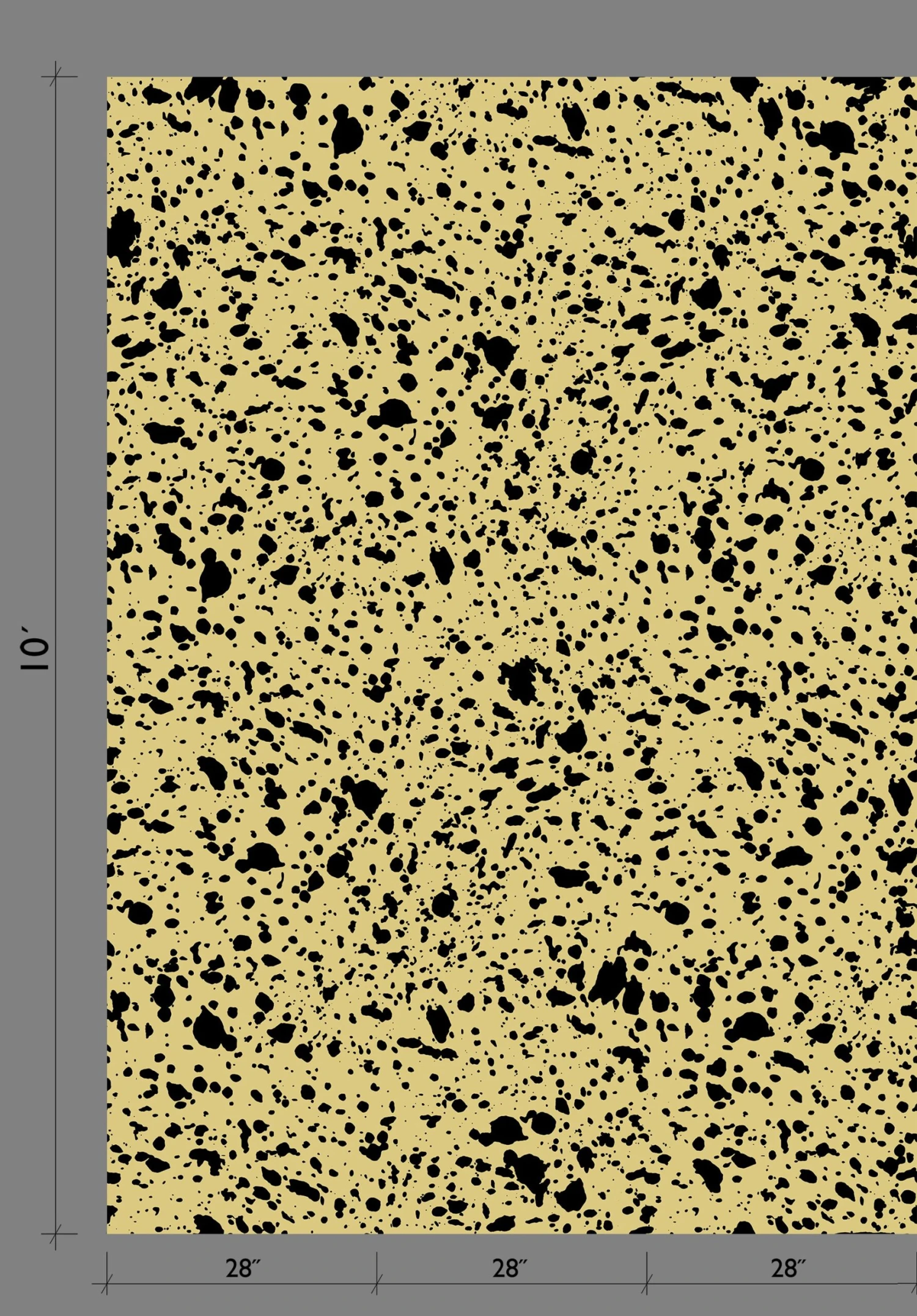 Appaloosa© Mural Wallpaper In Gold Rush 2 Appaloosa© Mural Wallpaper In Gold Rush - Image 2