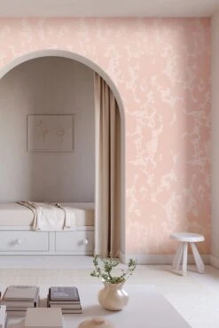 Tumbleweed© Wallpaper In Azalea -Drop It Modern Sales Thumbleweed Azalea FinalCROP