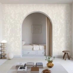 Tumbleweed© Wallpaper In Mineral -Drop It Modern Sales Thumbleweed Mineral Final