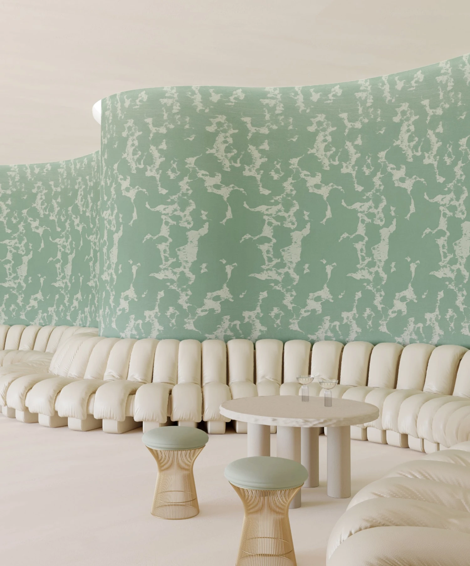 Tumbleweed© Wallpaper In Aloe 4 Tumbleweed© Wallpaper In Aloe - Image 4