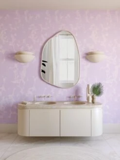 Tumbleweed© Wallpaper In Lilac -Drop It Modern Sales Tumbleweed Lilac Final