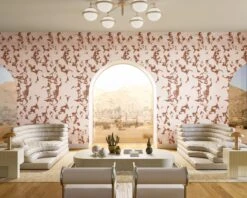 Tumbleweed© Wallpaper In Mojave -Drop It Modern Sales Tumbleweed Mojave Final