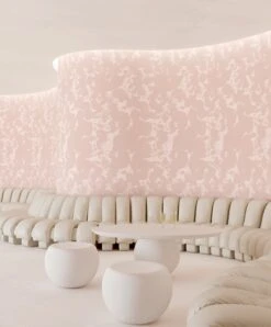 Tumbleweed© Wallpaper In Pale Pink -Drop It Modern Sales Tumbleweed PalePink Final 2CROP