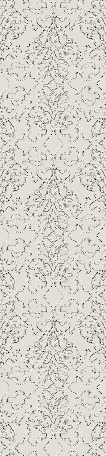 Western Damask© Wallpaper In Alabaster 7 Western Damask© Wallpaper In Alabaster - Image 7