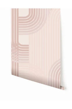 Raceway© Wallpaper In Blush