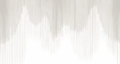 Wavelength© Mural Wallpaper In Grey -Drop It Modern Sales Wavelength Grey Creme