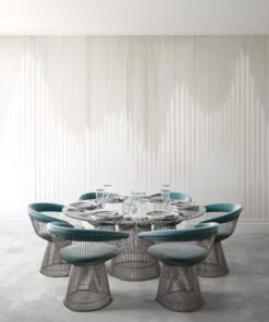 Wavelength© Mural Wallpaper In Grey -Drop It Modern Sales Wavelength Grey Creme Final