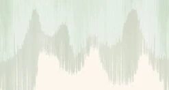 Wavelength© Mural Wallpaper In Mint 8 Wavelength© Mural Wallpaper In Mint -Drop It Modern Sales Wavelength Mint