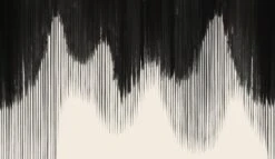 Wavelength© Mural Wallpaper In Charcoal -Drop It Modern Sales Wavelength charcoal 376f883b b71f 46b1 90c4 3b6ae5aef6c3