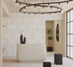 Western Damask© Wallpaper In Alabaster 13 Western Damask© Wallpaper In Alabaster -Drop It Modern Sales WesternDanmask Alabaster 1CROP