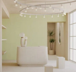 Western Damask© Wallpaper In Stonecrop -Drop It Modern Sales WesternDanmask Stonecrop 1CROP