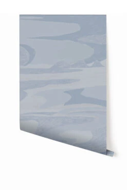 American Landscape© Mural Wallpaper In French Blue