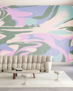 American Landscape© Mural Wallpaper In Pacific -Drop It Modern Sales american landscape pacific render 05