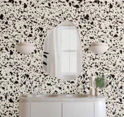 Appaloosa© Mural Wallpaper In Alabaster -Drop It Modern Sales appaloosa alabaster render 02