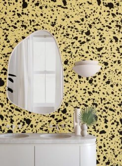 Appaloosa© Mural Wallpaper In Gold Rush 18 Appaloosa© Mural Wallpaper In Gold Rush -Drop It Modern Sales appaloosa goldrush render 03
