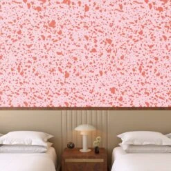 Appaloosa© Mural Wallpaper In Hollyhock -Drop It Modern Sales appaloosa hollyhock render 01
