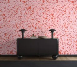 Appaloosa© Mural Wallpaper In Hollyhock -Drop It Modern Sales appaloosa hollyhock render 04