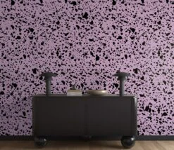 Appaloosa© Mural Wallpaper In Purple + Black -Drop It Modern Sales appaloosa purple black render 03