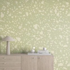 Appaloosa© Mural Wallpaper In Stonecrop -Drop It Modern Sales appaloosa stonecrop render 03