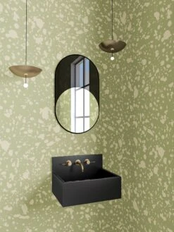 Appaloosa© Mural Wallpaper In Stonecrop -Drop It Modern Sales appaloosa stonecrop render 05