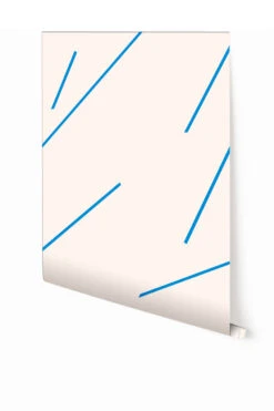 Bang Dem Sticks© Wallpaper In Electric Blue