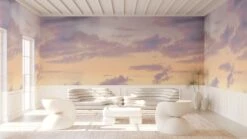 Big Sky© Mural Wallpaper In Portland -Drop It Modern Sales big sky rendering