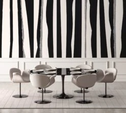 Longitude© Mural Wallpaper In Black + Cremé -Drop It Modern Sales black creme de800b5a fdad 4e7e 8b1d dee27f52c19d